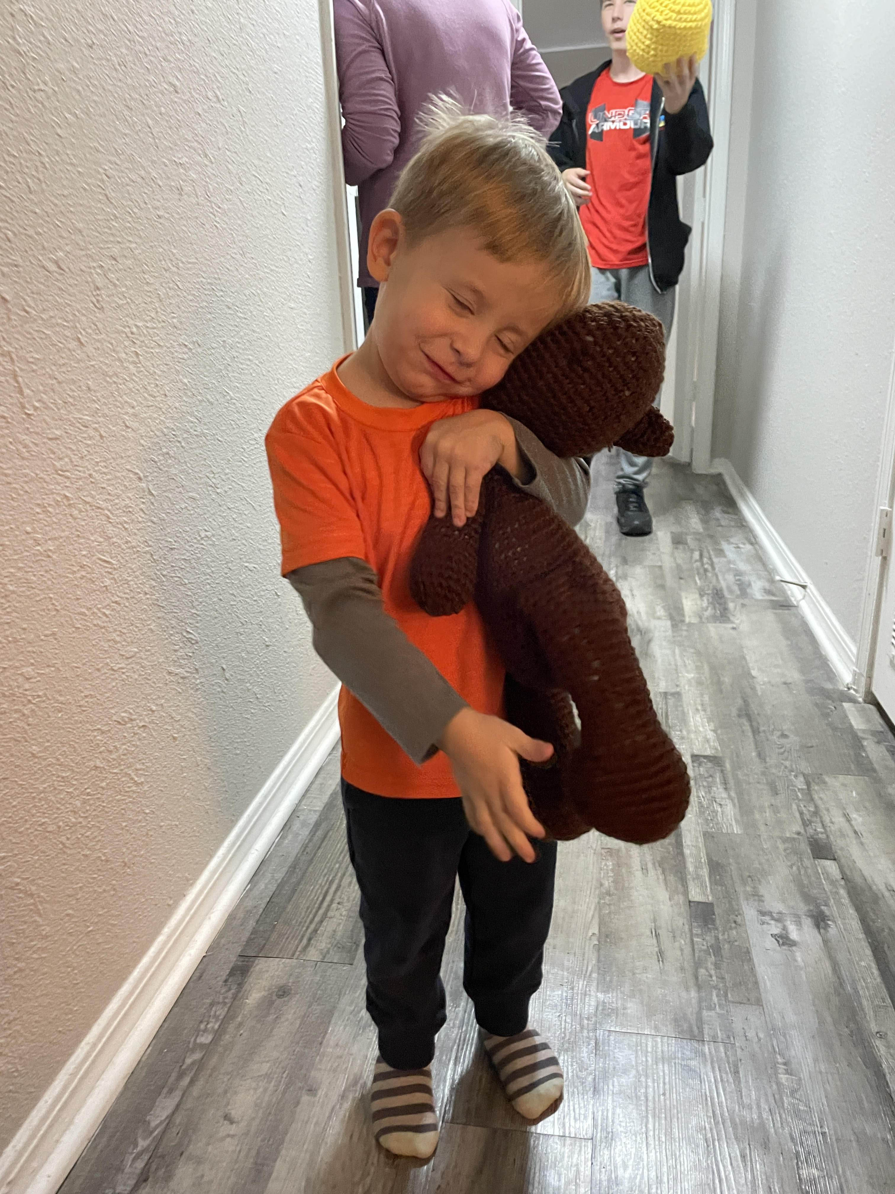 Mase with the bear